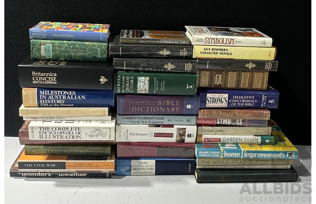 Large Collection Books of Mixed Genres Including Literature and Much More
