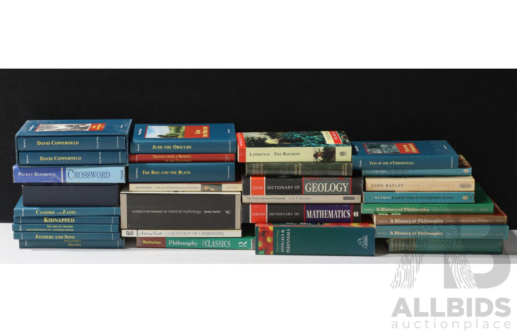 Large Collection Books of Mixed Genres Including Literature, Gardening and Much More