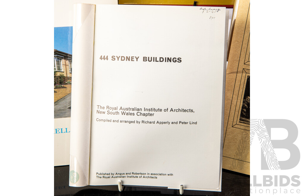 Collection Books Relating to Australian Architectural Styles and History