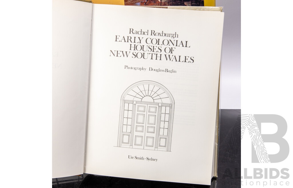 Collection Books Relating to Australian Architectural Styles and History