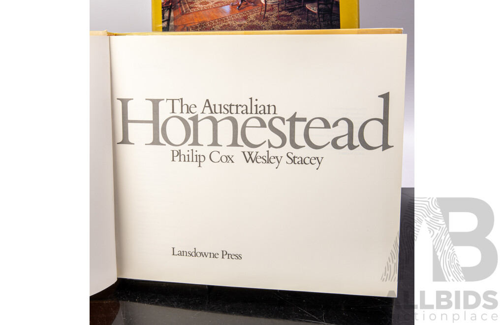 Collection Books Relating to Australian Architectural Styles and History