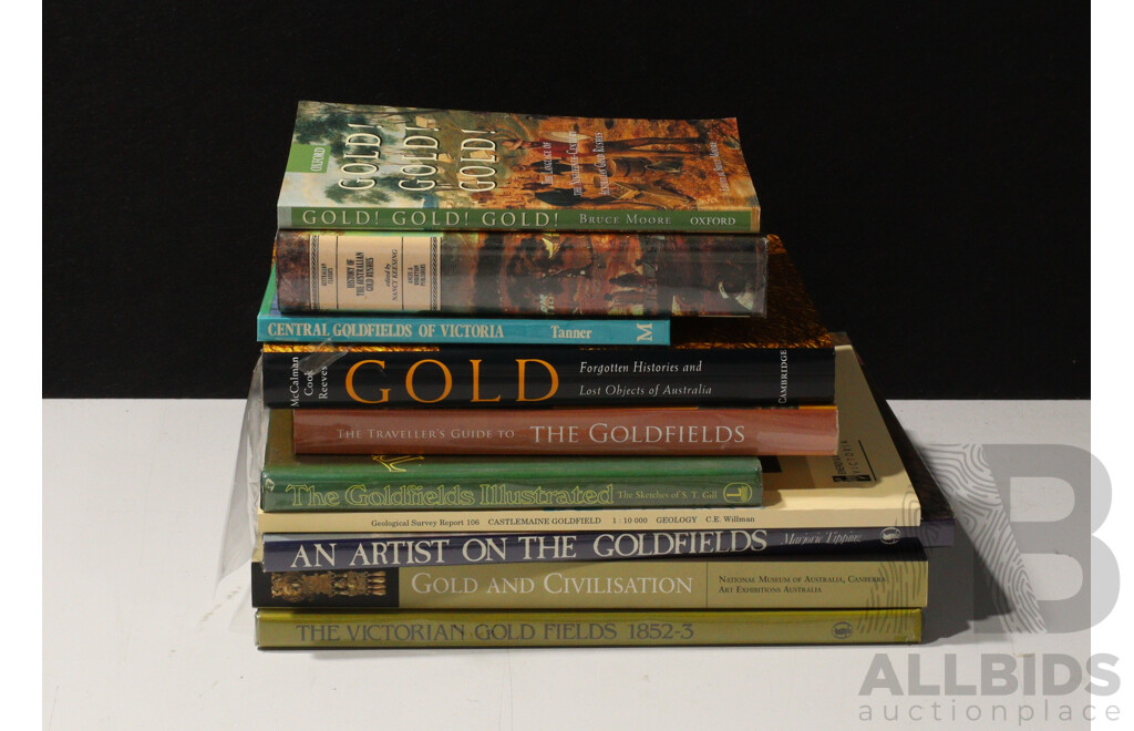 Collection Books Relating to Australian Gold Fields History