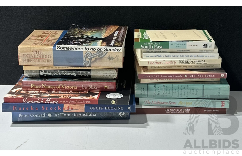 Collection Books Relating Mostly to Australian History