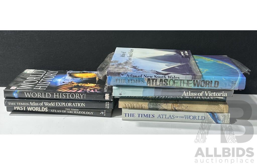 Collection International and Australian Atlases