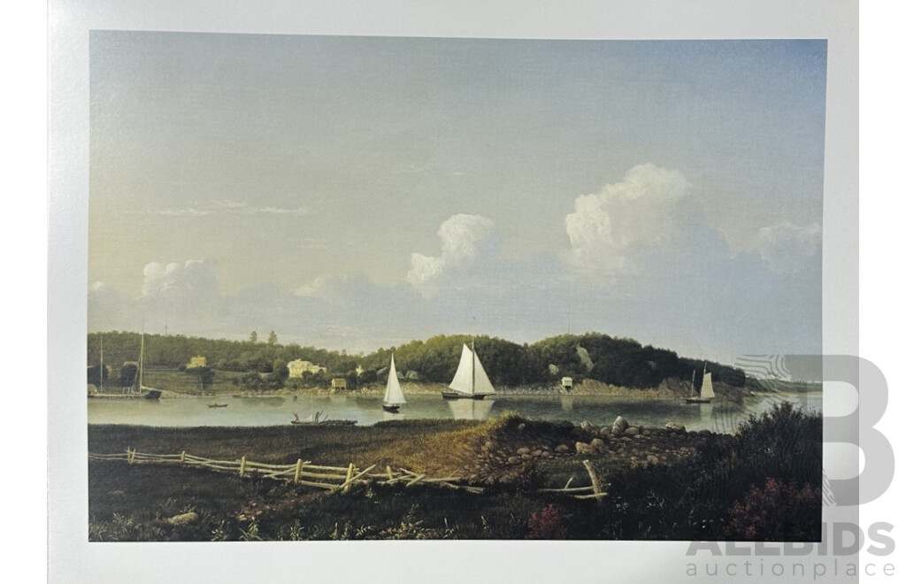 Collection of Three Art Print Portfolios - Joy Hester, Holtermann's Sydney Harbour & New Worlds From Old, 30 x 42 cm (approx)