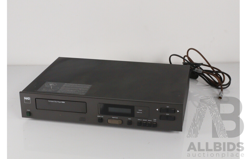 NAD Compact Disc Player, Model 5220