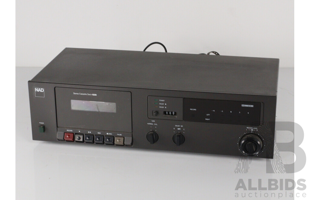 NAD Cassette Player, Model 6220