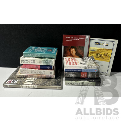 Collection 12 Books Regarding Australias War Experiences