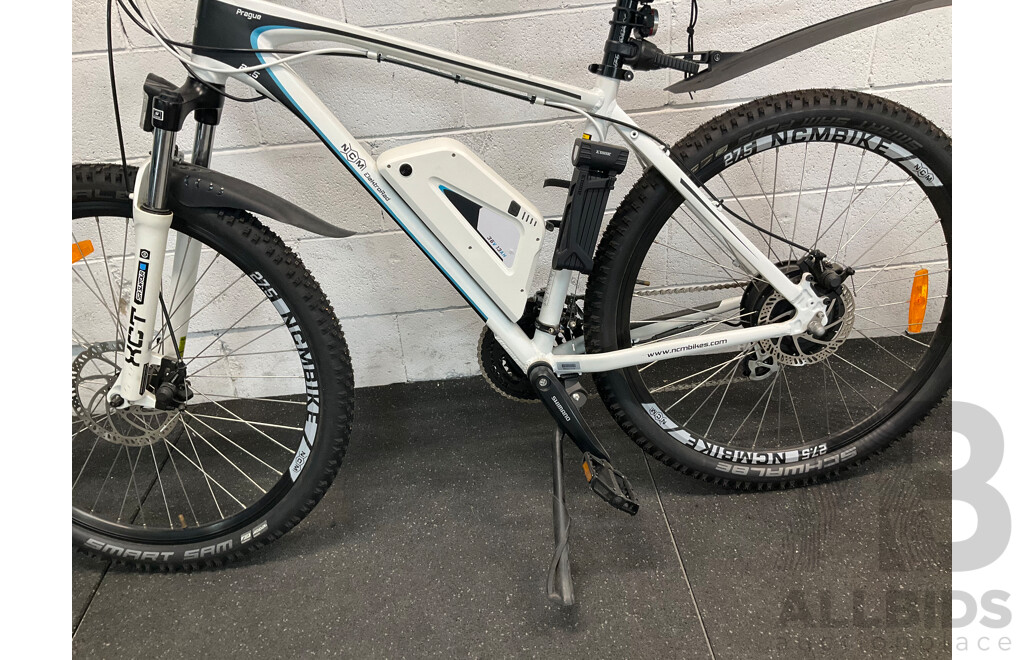 NCM 27.5'' Prague Electric Mountain Bike - RRP$ 1,499