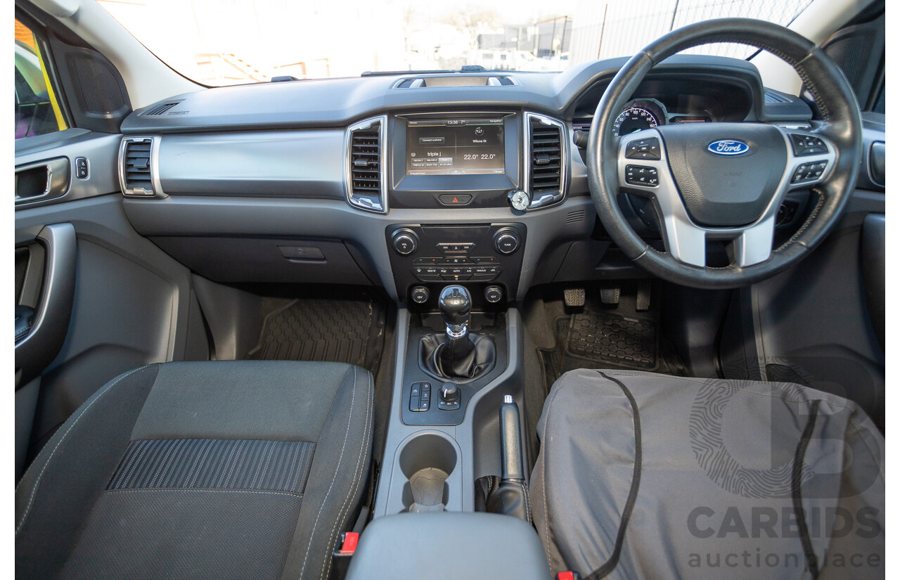 2/2016 Ford Ranger XLT 3.2 (4x4) PX MKII 4d Dual Cab Utility Cool White Turbo Diesel 3.2L