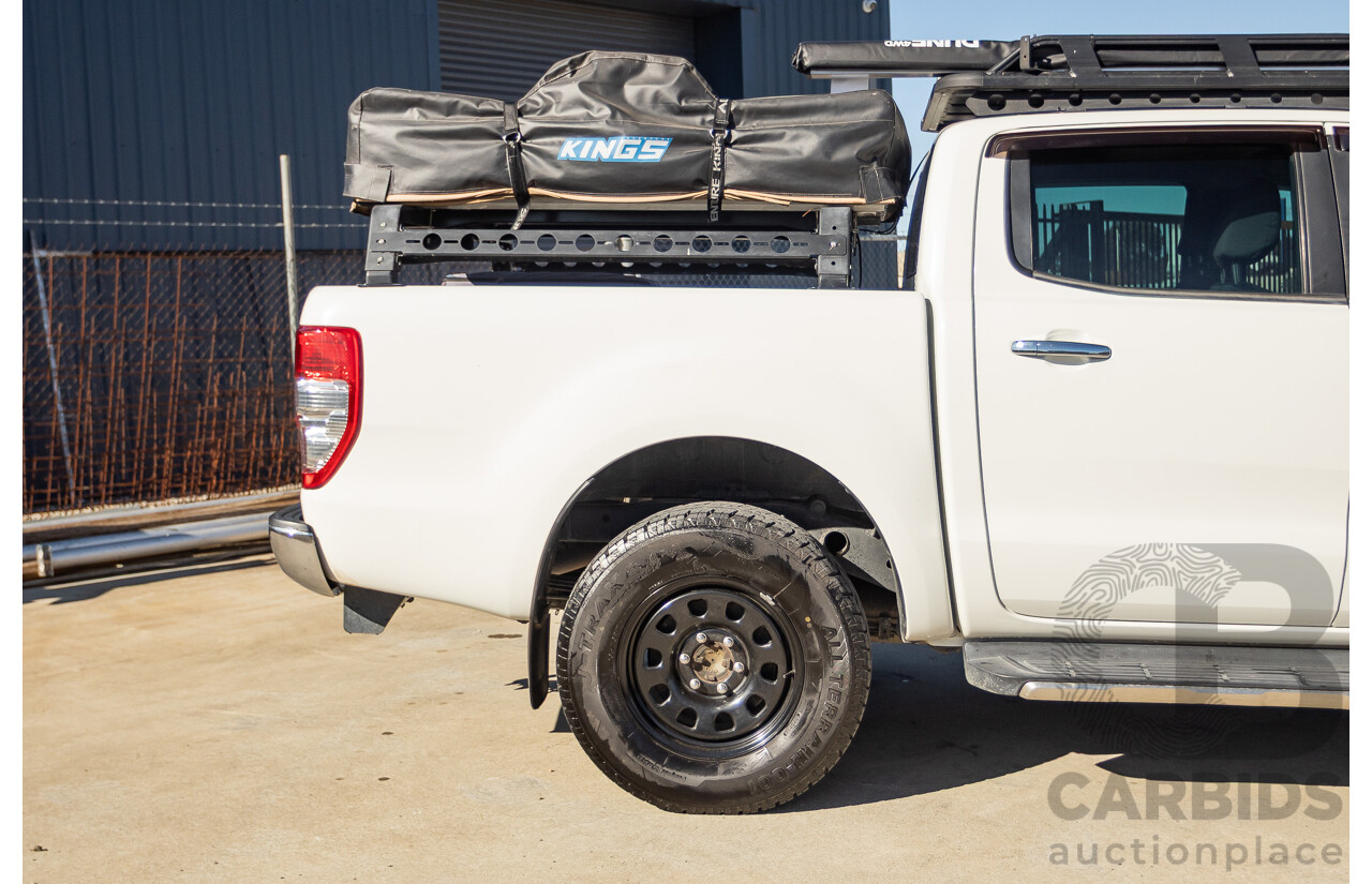 2/2016 Ford Ranger XLT 3.2 (4x4) PX MKII 4d Dual Cab Utility Cool White Turbo Diesel 3.2L