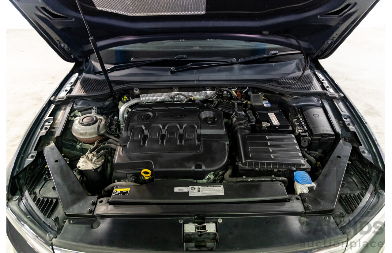 04/2018 Volkswagen Passat Alltrack Wolfsburg Edition (AWD) 3C MY18 4d Wagon Manganese Grey Metallic Turbo Diesel 2.0L