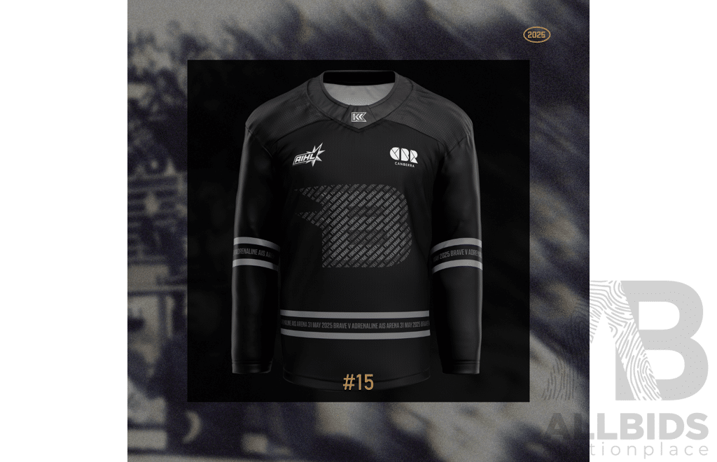 2025 Canberra Brave AIS Jersey - #15 BRAVE 