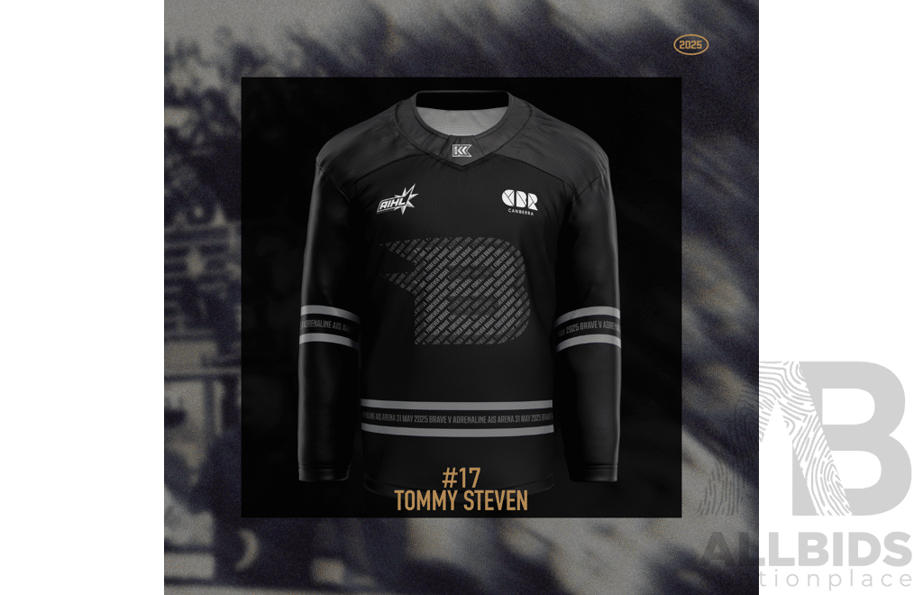 2025 Canberra Brave AIS Jersey - #17 Tommy Steven