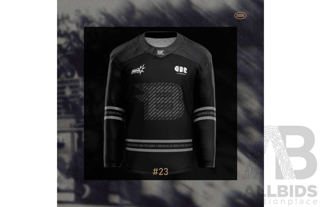 2025 Canberra Brave AIS Jersey - #23 BRAVE