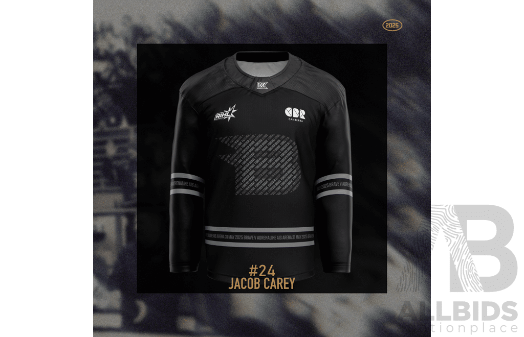 2025 Canberra Brave AIS Jersey - #24 Jake Carey