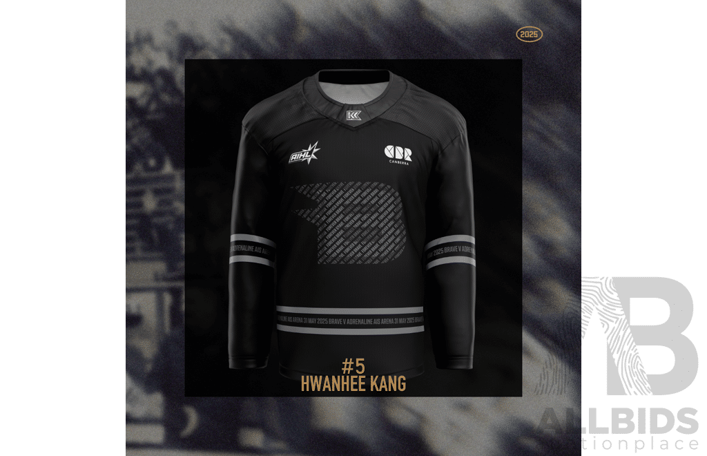 2025 Canberra Brave AIS Jersey - #5 Hwanhee Kang