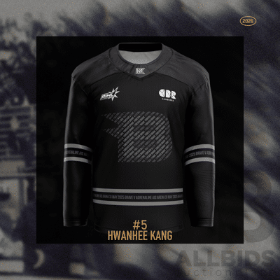 2025 Canberra Brave AIS Jersey - #5 Hwanhee Kang