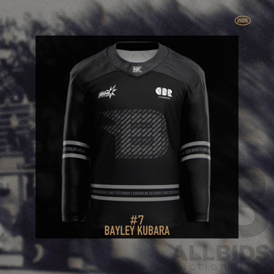 2025 Canberra Brave AIS Jersey - #7 Bayley Kubara