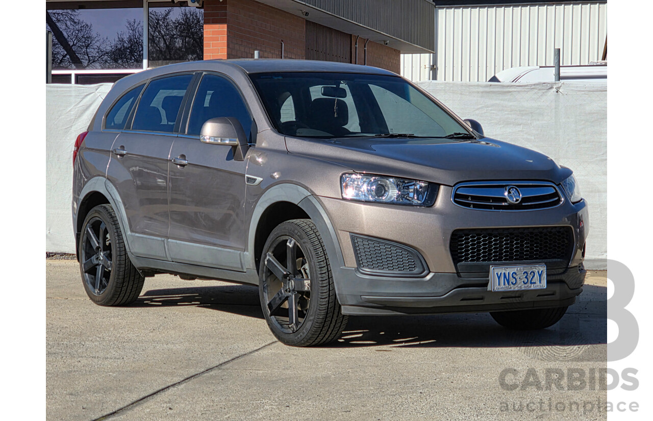 7/2015 Holden Captiva 7 LS CG MY15 4d Wagon Bronze 2.4L - 7 Seats