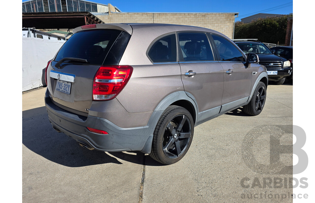7/2015 Holden Captiva 7 LS CG MY15 4d Wagon Bronze 2.4L - 7 Seats