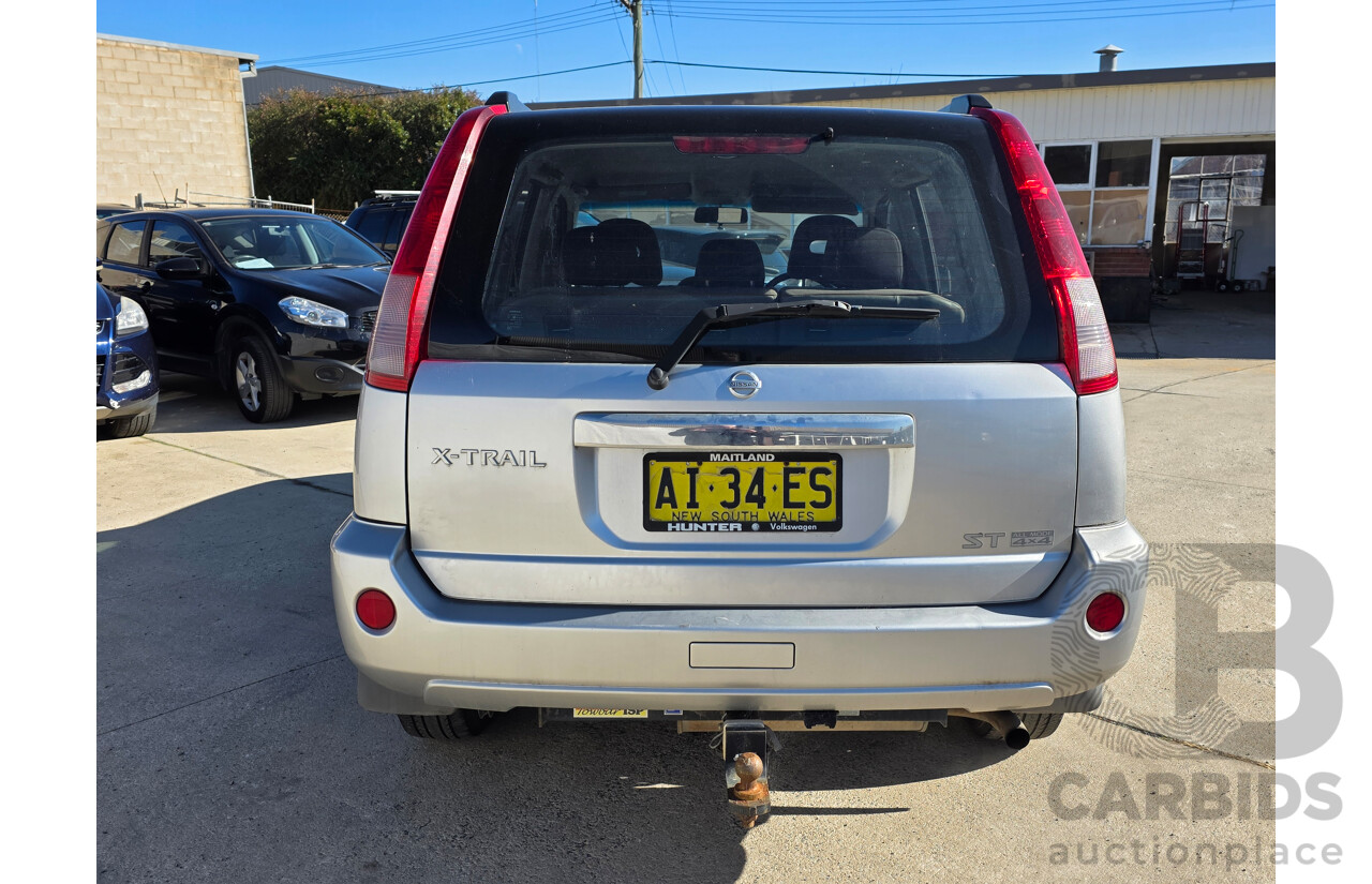 12/2005 Nissan X-Trail ST (AWD) T30 4d Wagon Silver  2.5L