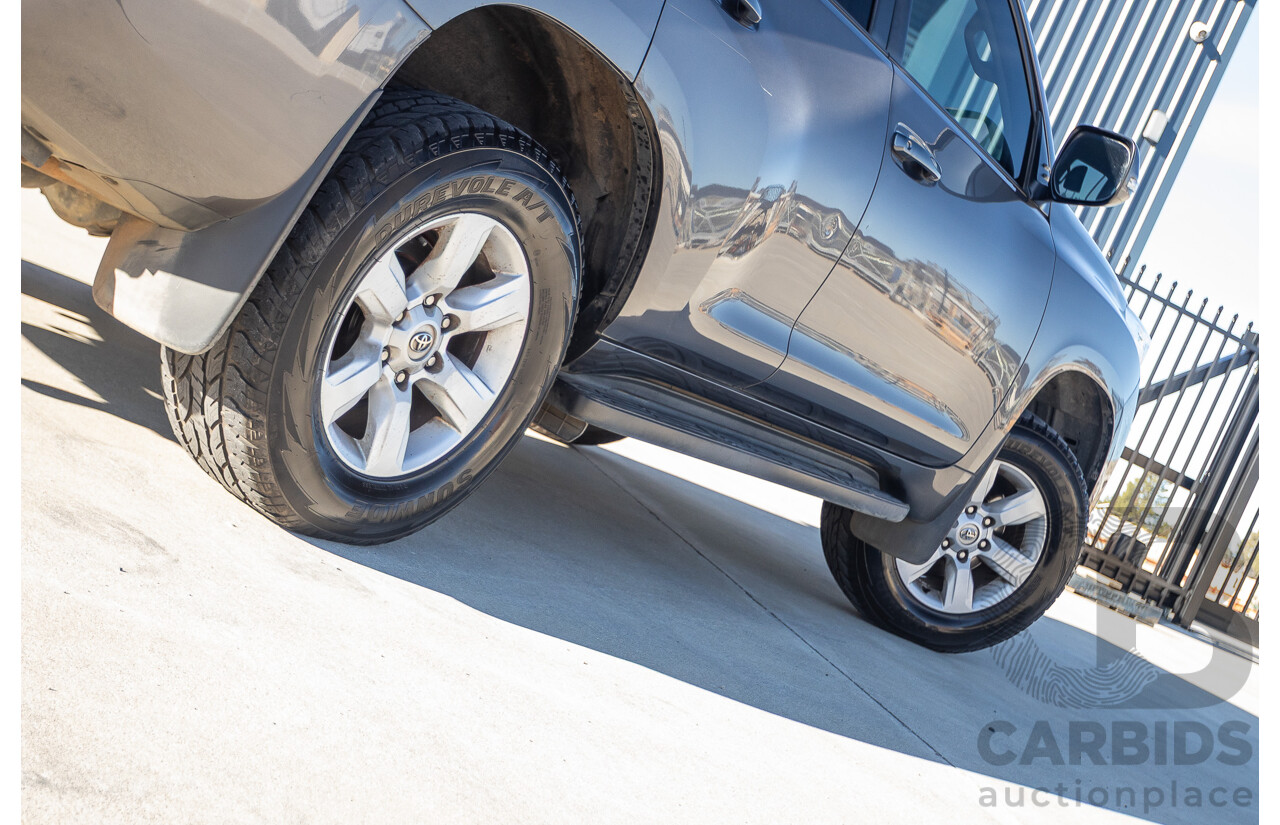 9/2013 Toyota Landcruiser Prado GXL (4x4) KDJ150R 4d Wagon Graphite Grey Metallic Turbo Diesel 3.0L - 7 Seater