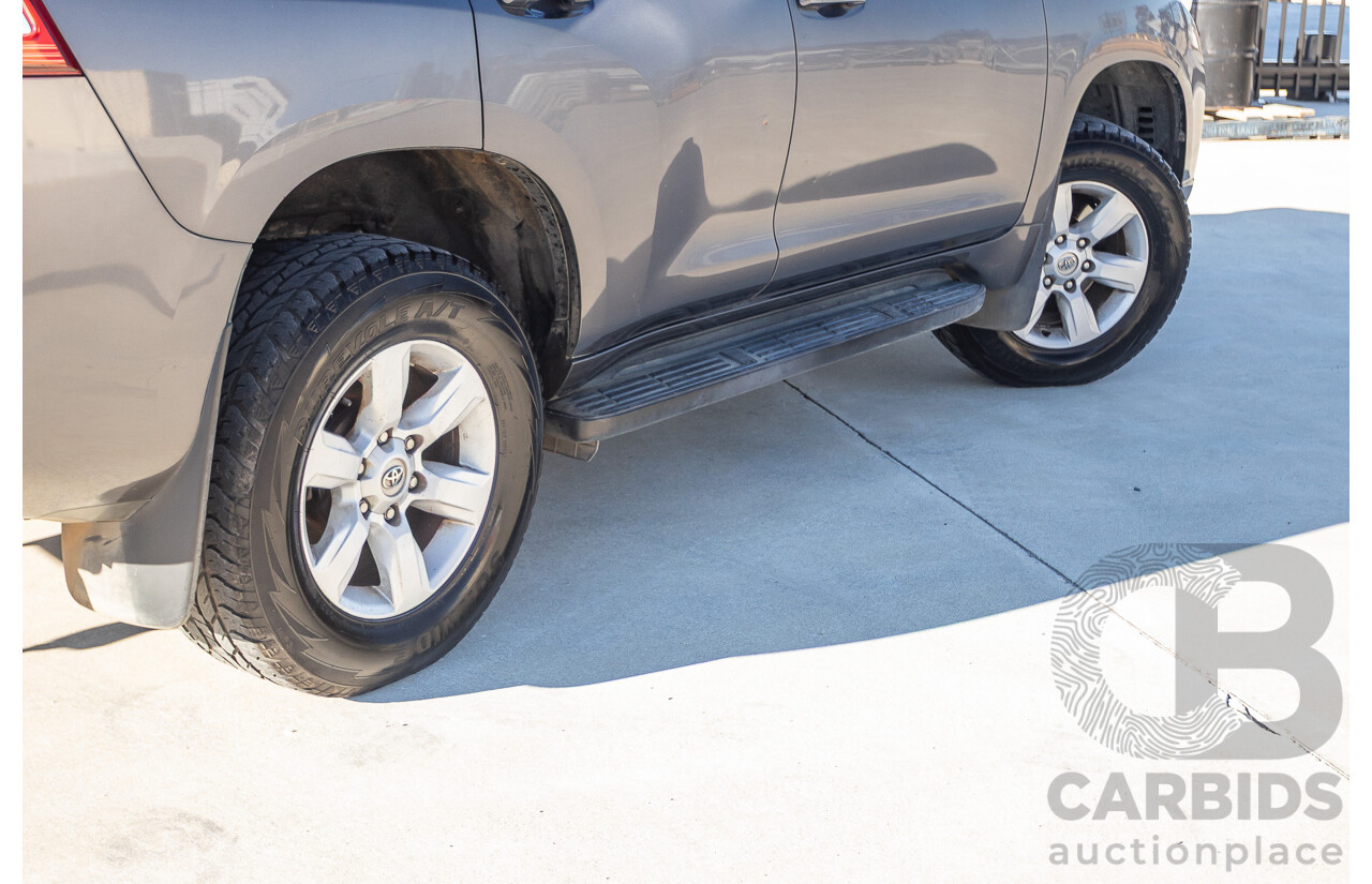 9/2013 Toyota Landcruiser Prado GXL (4x4) KDJ150R 4d Wagon Graphite Grey Metallic Turbo Diesel 3.0L - 7 Seater