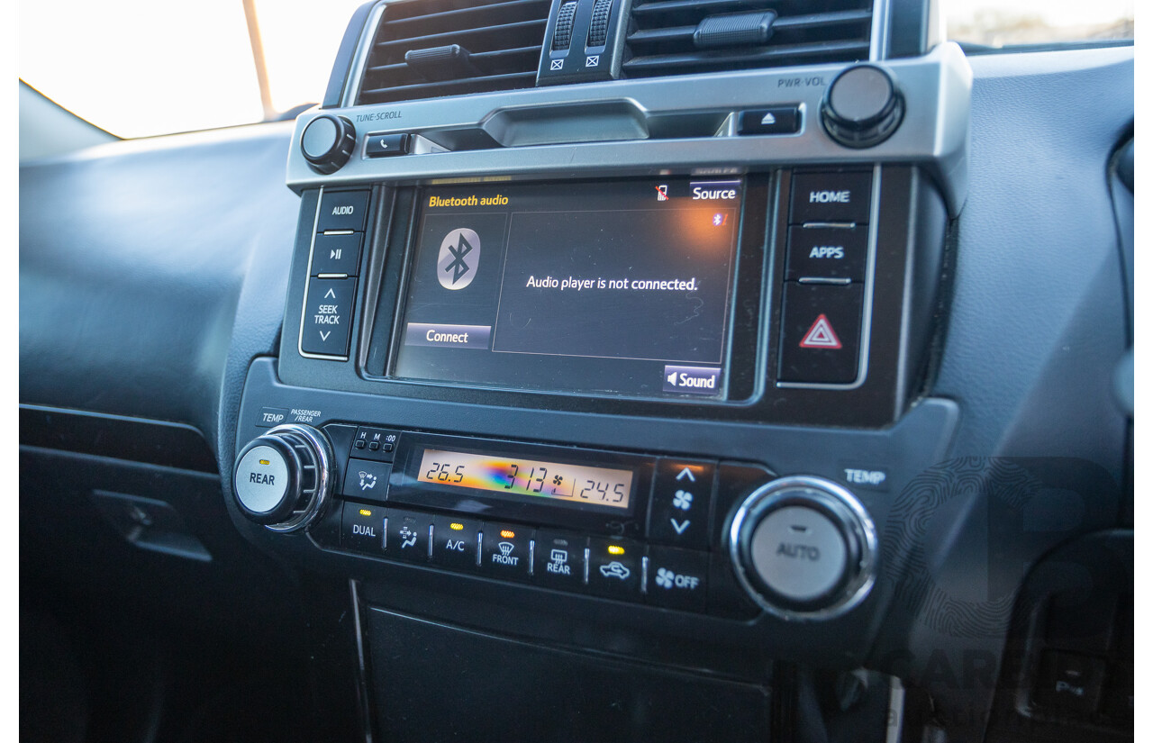 9/2013 Toyota Landcruiser Prado GXL (4x4) KDJ150R 4d Wagon Graphite Grey Metallic Turbo Diesel 3.0L - 7 Seater