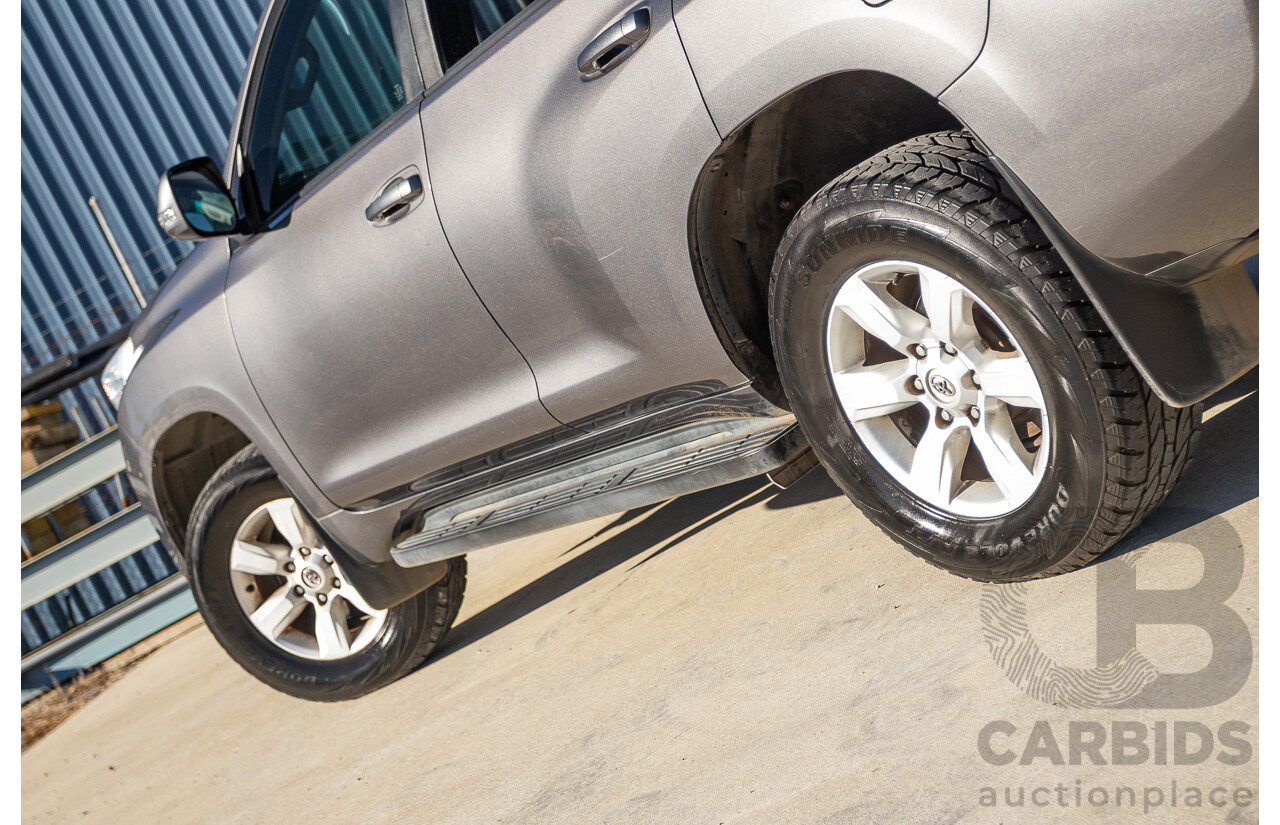 9/2013 Toyota Landcruiser Prado GXL (4x4) KDJ150R 4d Wagon Graphite Grey Metallic Turbo Diesel 3.0L - 7 Seater