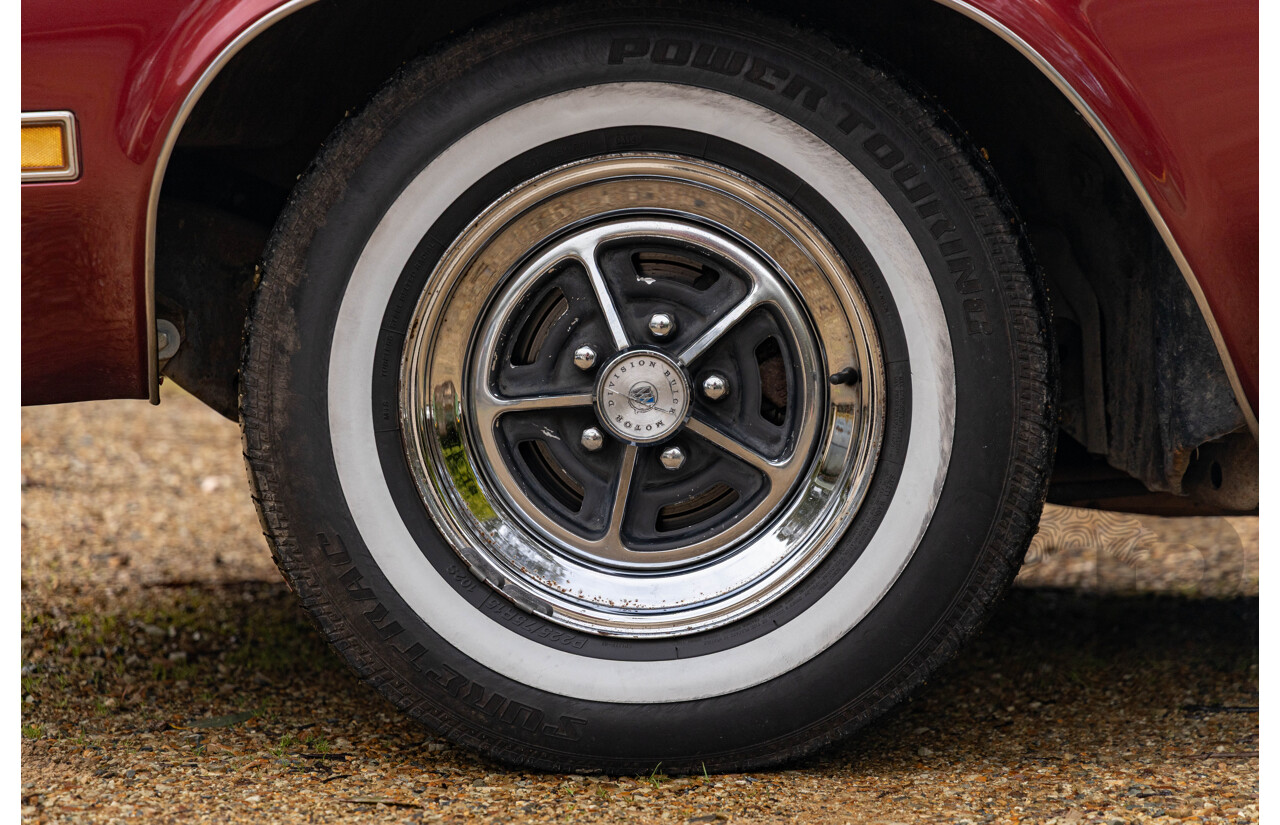 01/1973 Buick Century Gran Sport 455 2d Coupe Burgundy / White Vinyl 455ci V8 7.5L