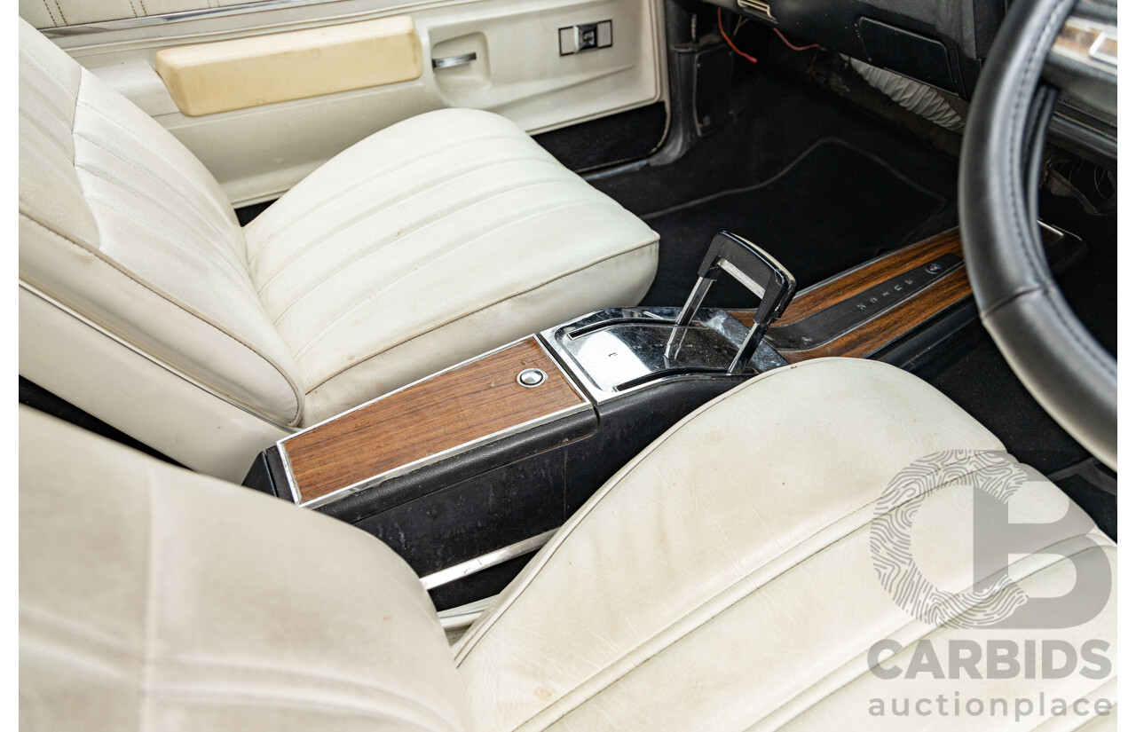 01/1973 Buick Century Gran Sport 455 2d Coupe Burgundy / White Vinyl 455ci V8 7.5L