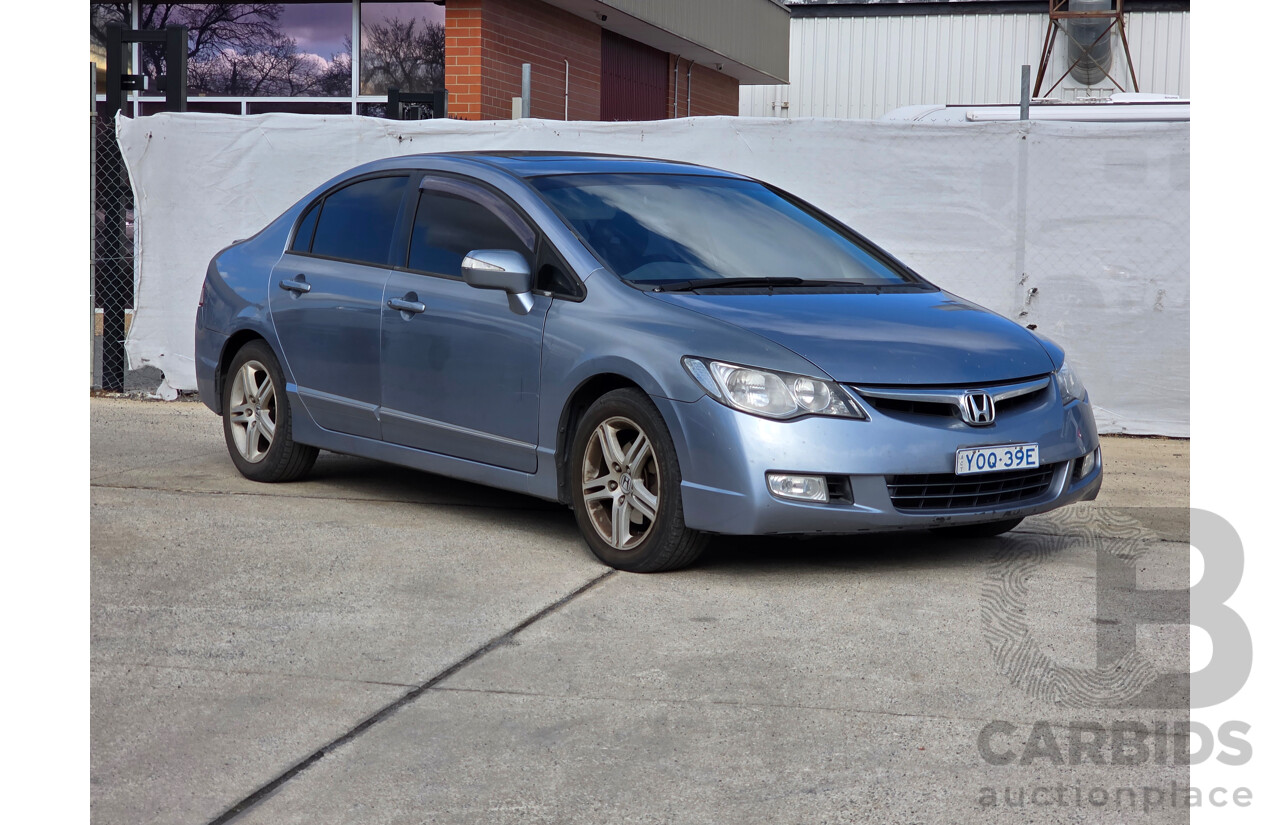11/2006 Honda Civic Sport 40 4d Sedan Blue 2.0L