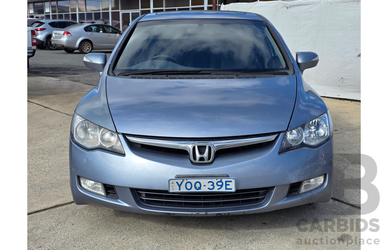 11/2006 Honda Civic Sport 40 4d Sedan Blue 2.0L