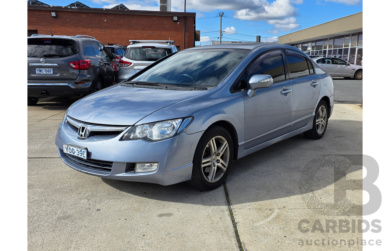 11/2006 Honda Civic Sport 40 4d Sedan Blue 2.0L