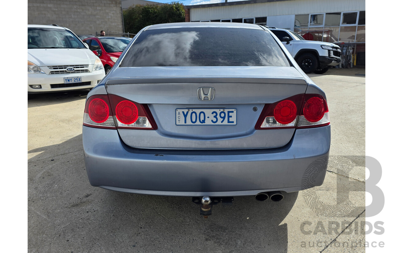 11/2006 Honda Civic Sport 40 4d Sedan Blue 2.0L