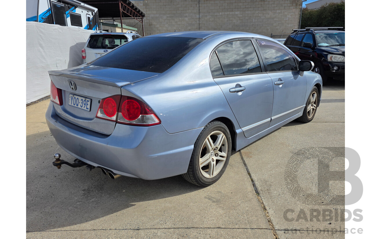 11/2006 Honda Civic Sport 40 4d Sedan Blue 2.0L
