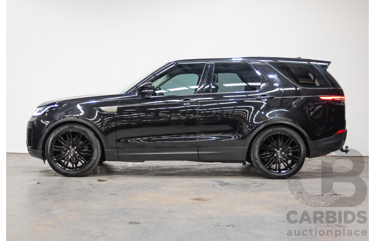 03/2018 Land Rover Discovery TD6 SE (190kW) (4x4) MY18 4D Wagon Santorini Black Turbo Diesel 3.0L - 7 Seats