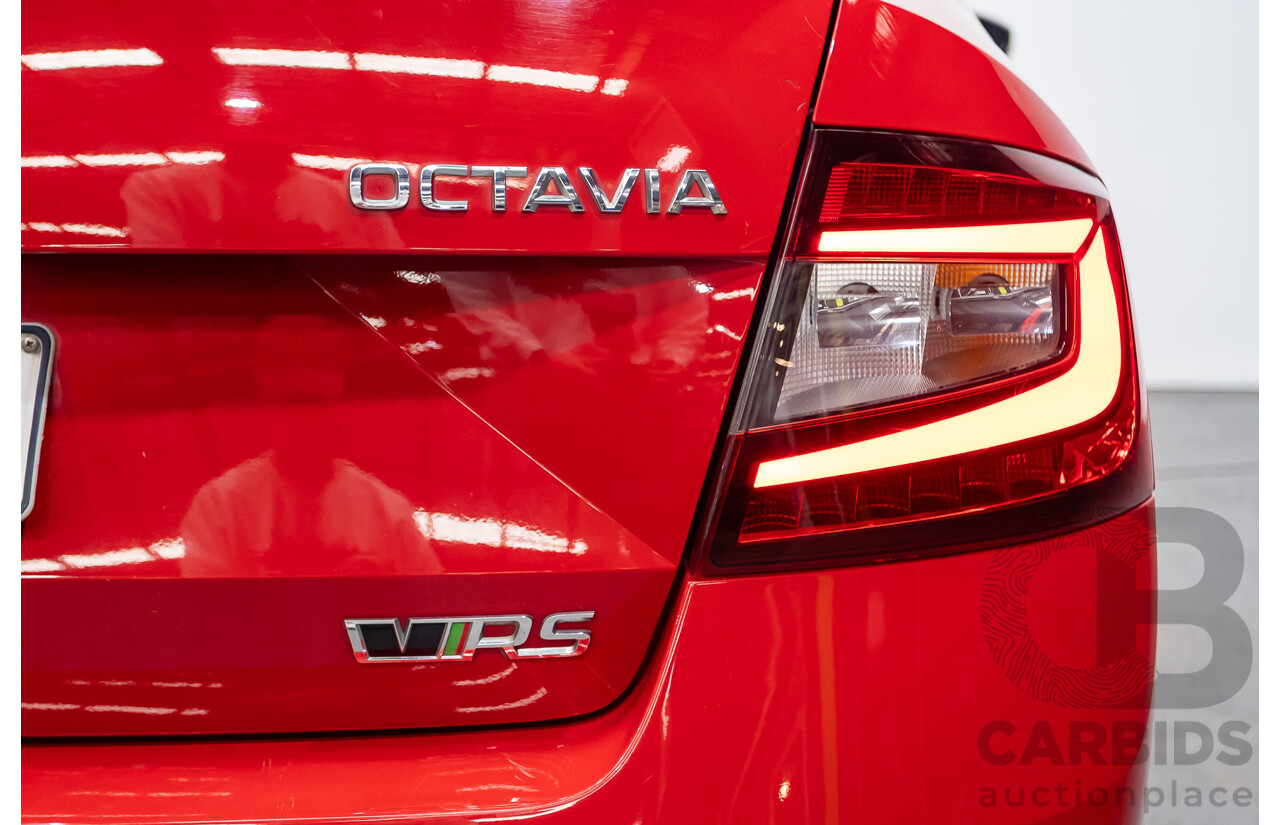 01/2018 Skoda Octavia RS 245 NE MY18 4D Sedan Corrida Red Turbo 2.0L