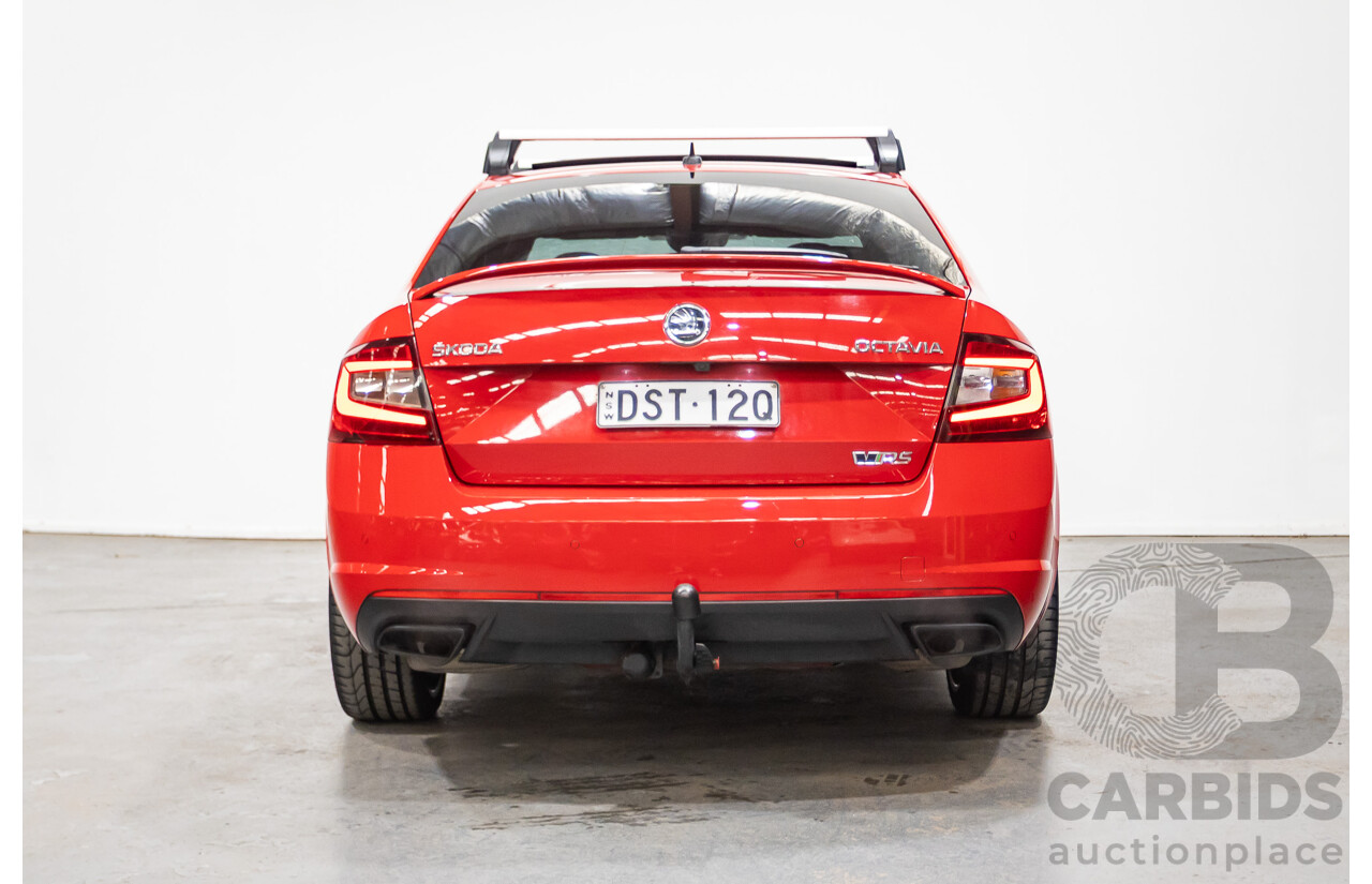 01/2018 Skoda Octavia RS 245 NE MY18 4D Sedan Corrida Red Turbo 2.0L