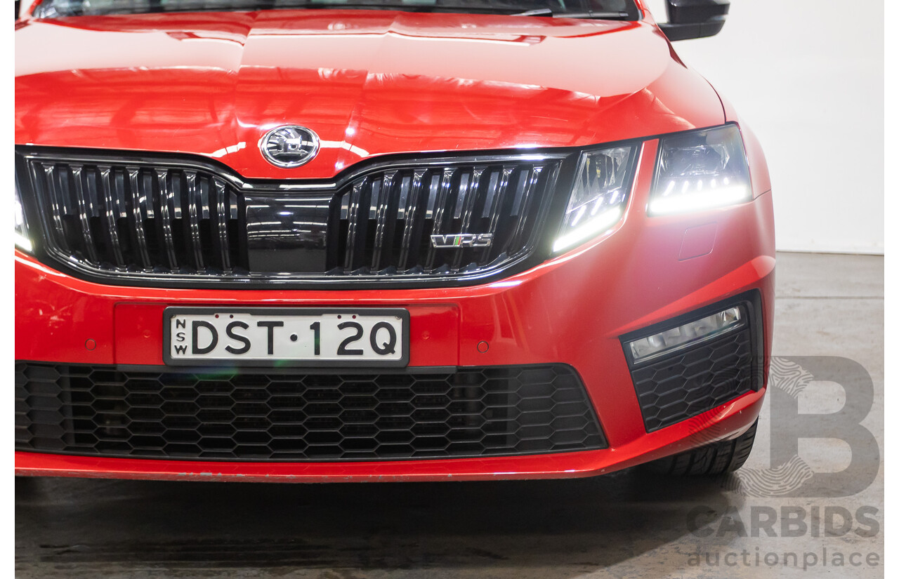 01/2018 Skoda Octavia RS 245 NE MY18 4D Sedan Corrida Red Turbo 2.0L