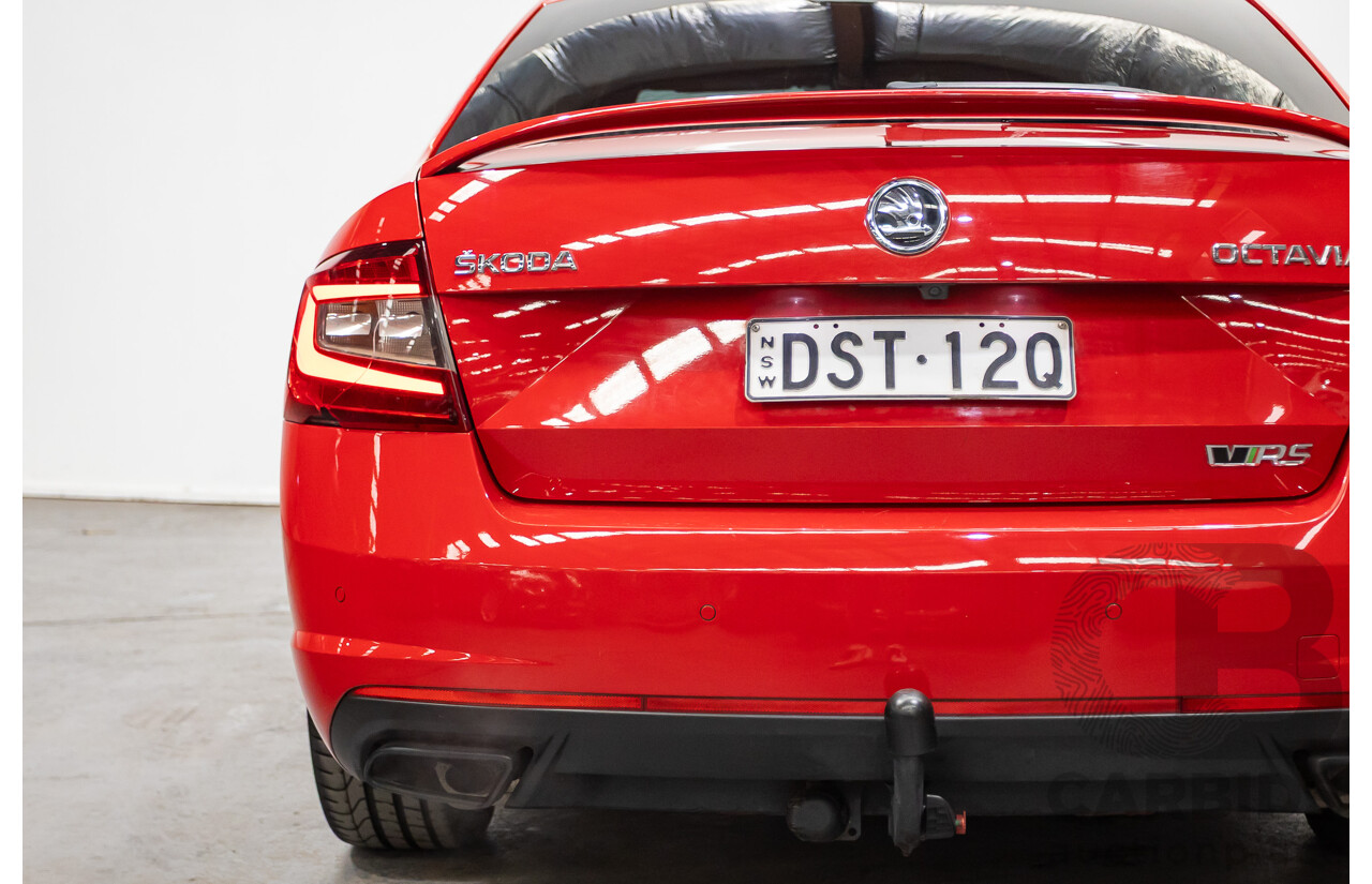 01/2018 Skoda Octavia RS 245 NE MY18 4D Sedan Corrida Red Turbo 2.0L