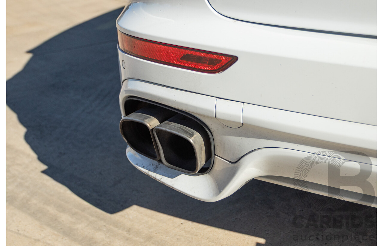 1/2015 Porsche Cayenne Turbo Series 2 (AWD) 92A MY15 4d Wagon White Twin Turbo V8 4.8L