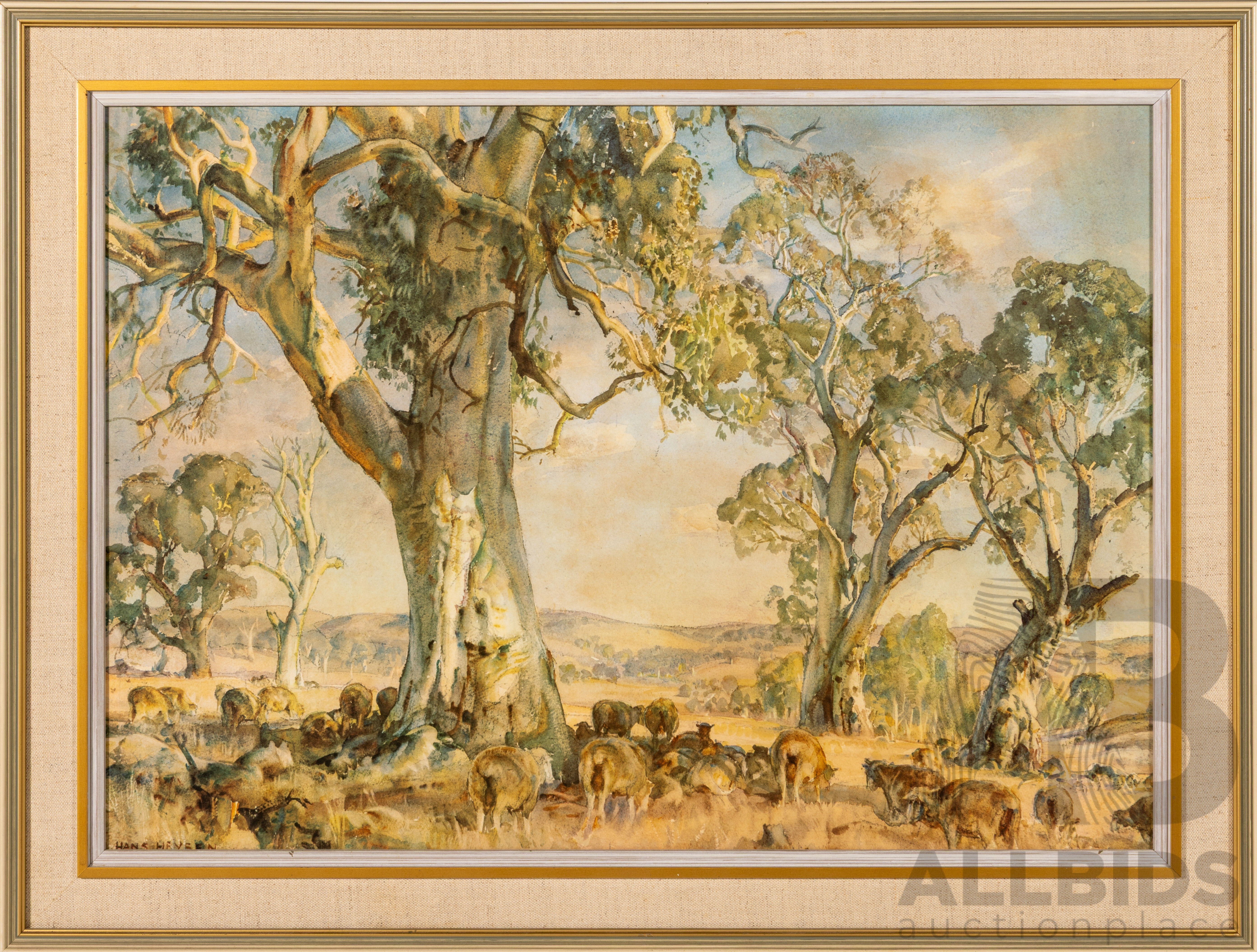 Hans Heysen, (20th Century, German-Born - Lot 1612461 | EHVA