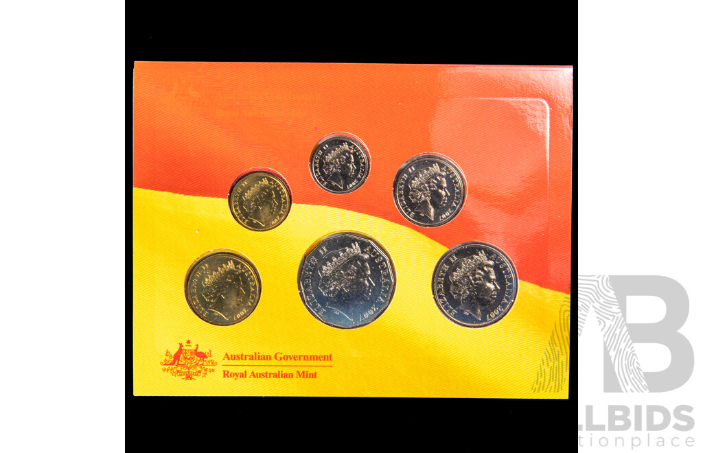 Australian 2007 coin set, Year of the Lifesaver.