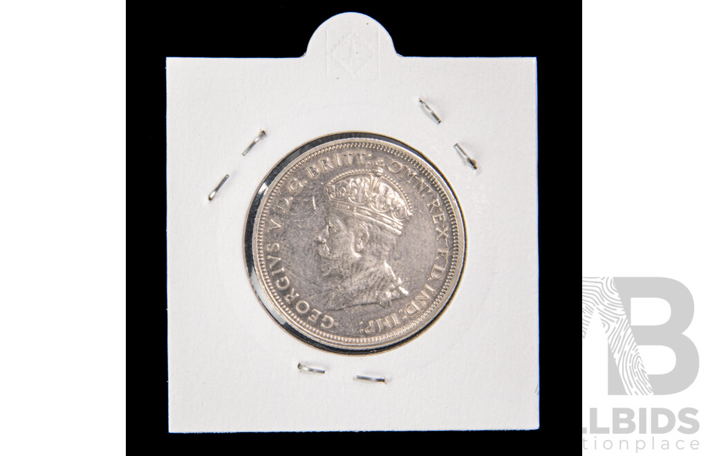 Australian 1927 Canberra florin .High grade EF.