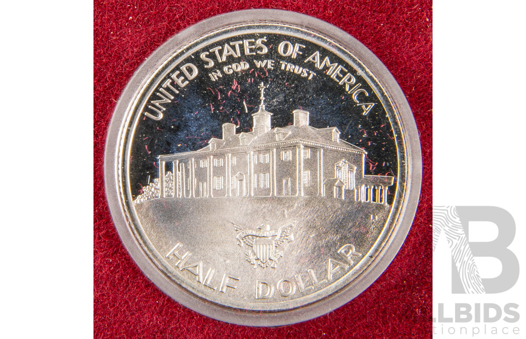 USA 1982 Proof 90% silver half dollar, San Fransisco mint