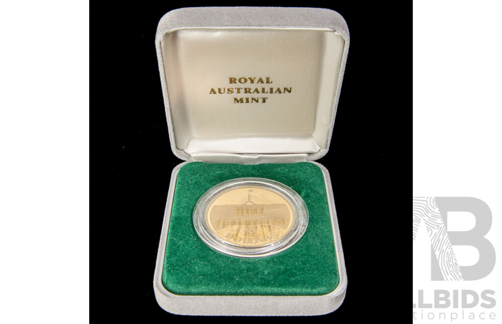 Australian 1988 Bi Centennial five dollar proof coin.