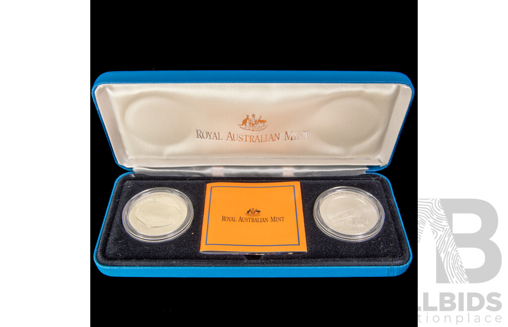 Australian1998 Melborne two $10 coin set. Fine silver 21 grams each.