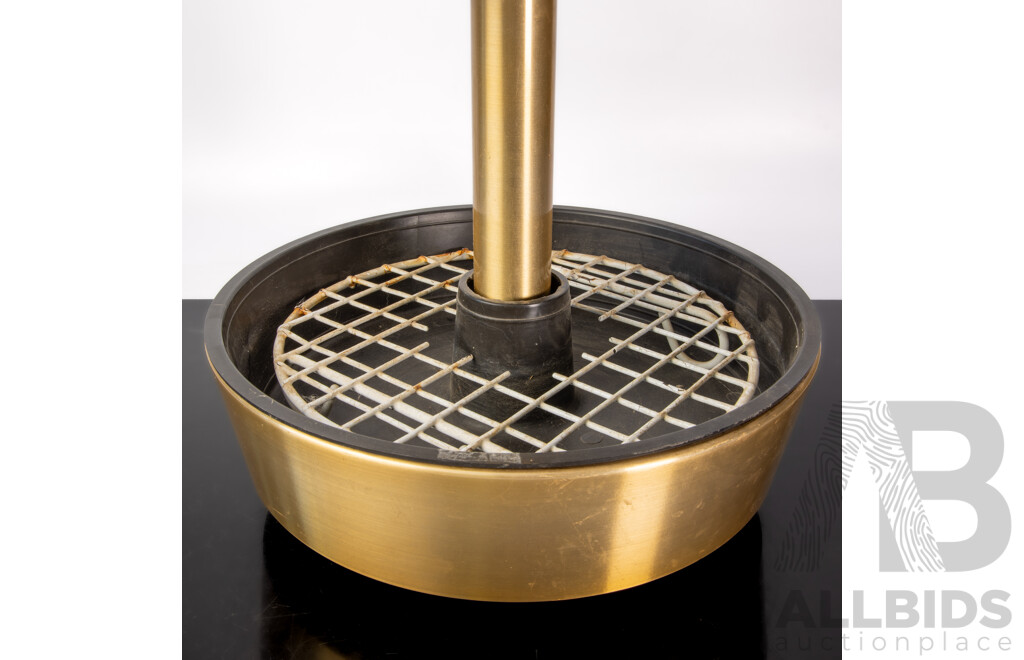 Mid Century Beam Indoor Garden Lamp with Anodized Aluminium Detail by NEBAUER METAL SPINNING PTY. LTD
